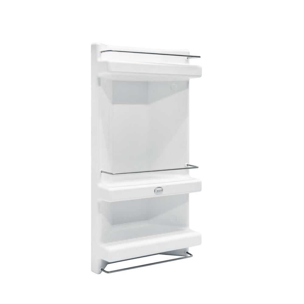 ชั้นวางเข้ามุม 3 ชั้น QUEEN SH-CAB-C03-WT สีขาว