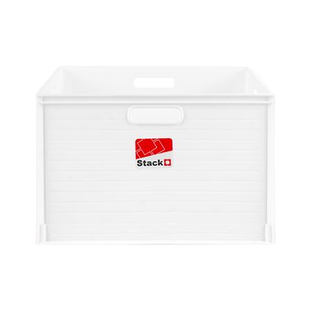กล่องซ้อนได้ STACKO UT-38 L 39x28x25 ซม. สีขาว_1
