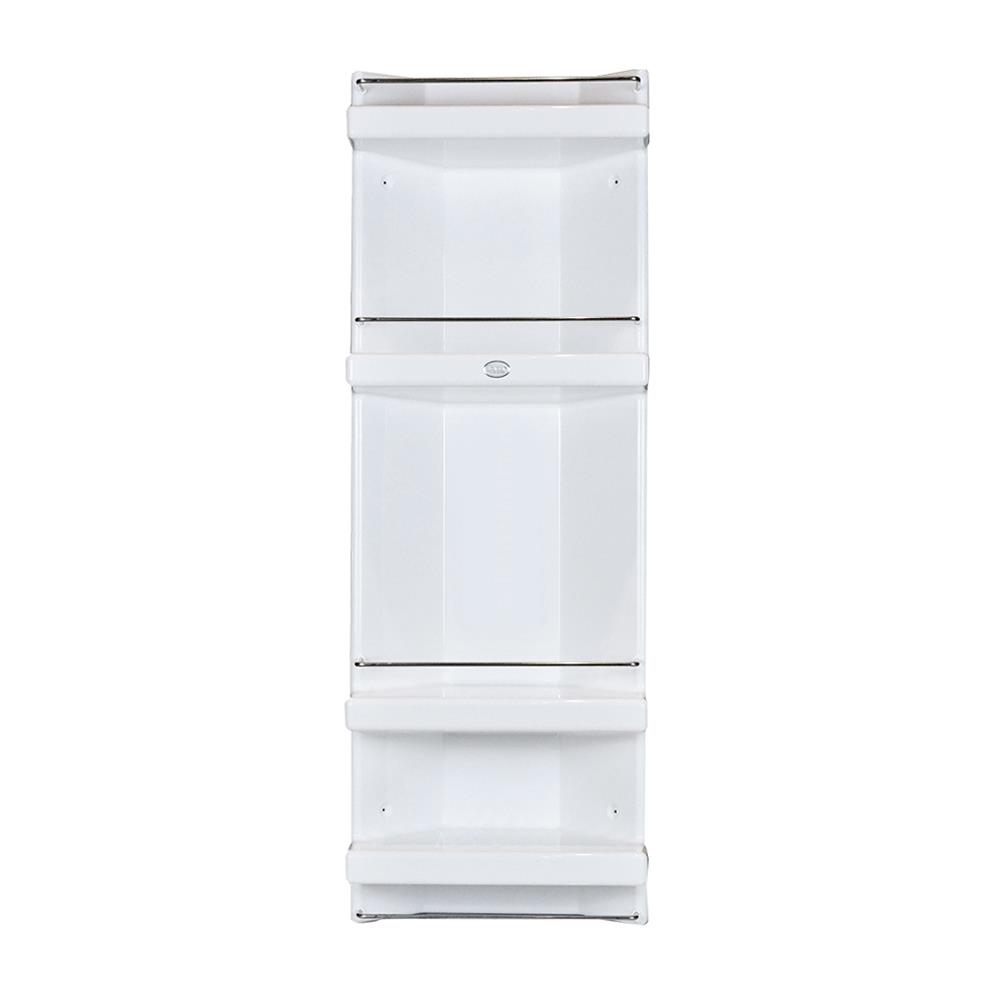 ชั้นวางเข้ามุม 4 ชั้น QUEEN SH-CABL-C04-WT สีขาว