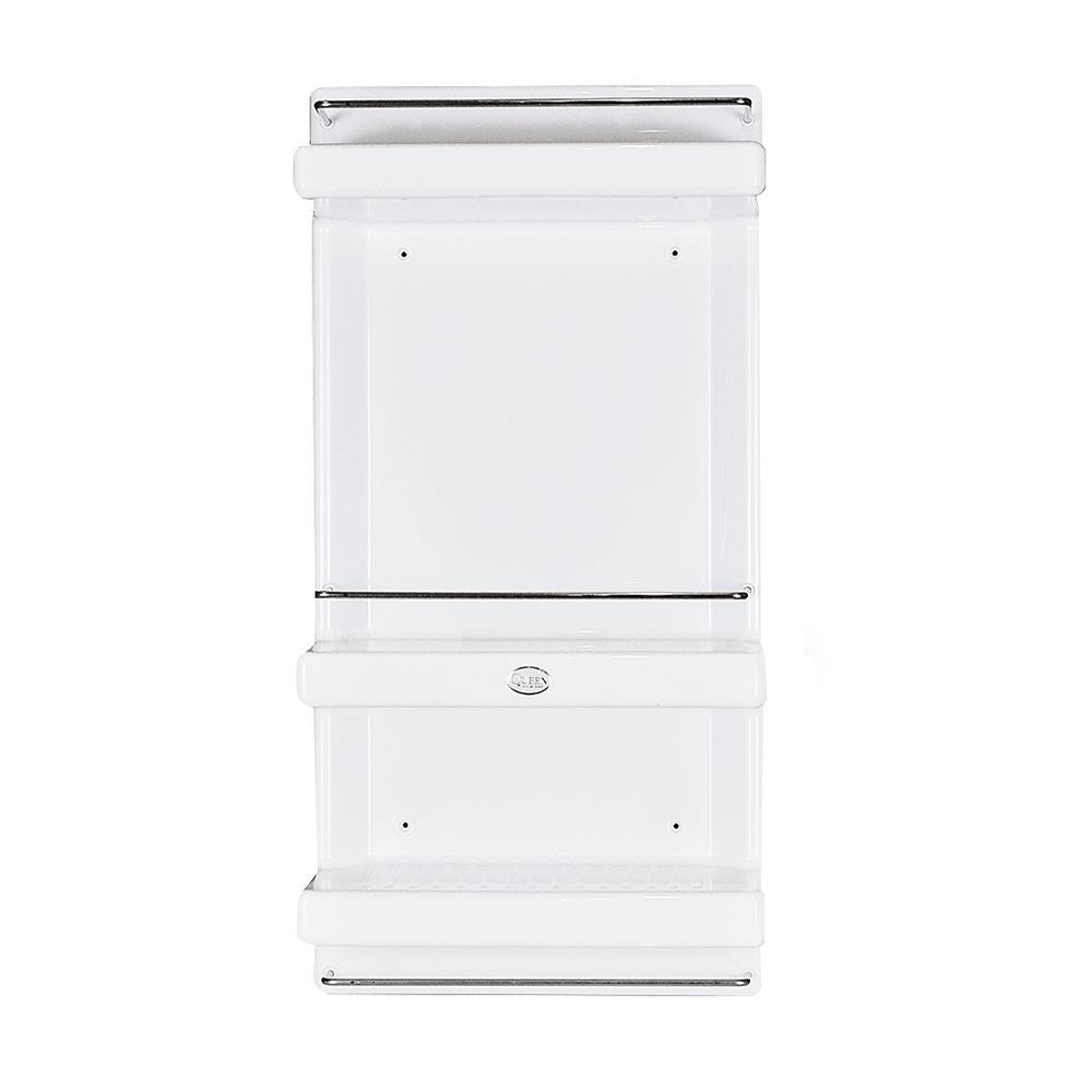 ชั้นวางติดผนัง 3 ชั้น QUEEN SH-CAB-W03-WT สีขาว