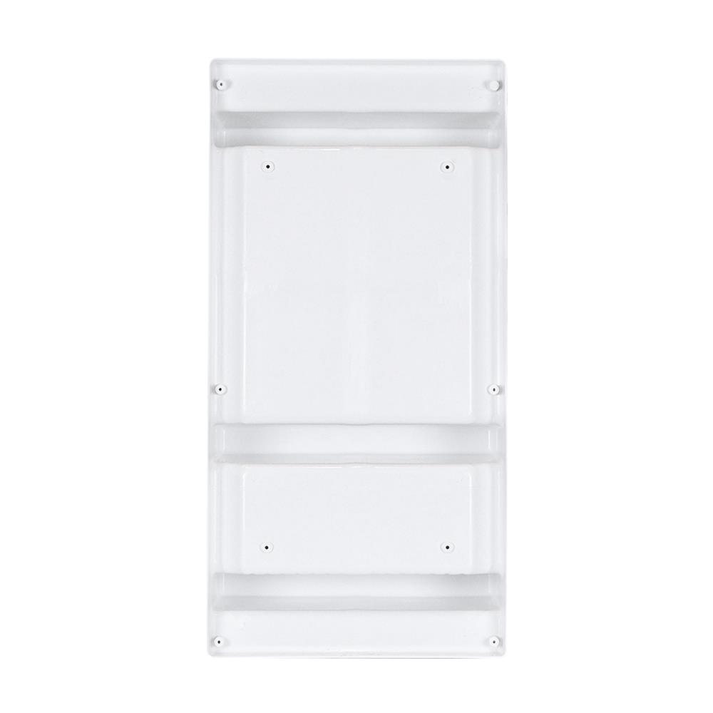 ชั้นวางติดผนัง 3 ชั้น QUEEN SH-CAB-W03-WT สีขาว