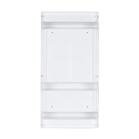 ชั้นวางติดผนัง 3 ชั้น QUEEN SH-CAB-W03-WT สีขาว_2