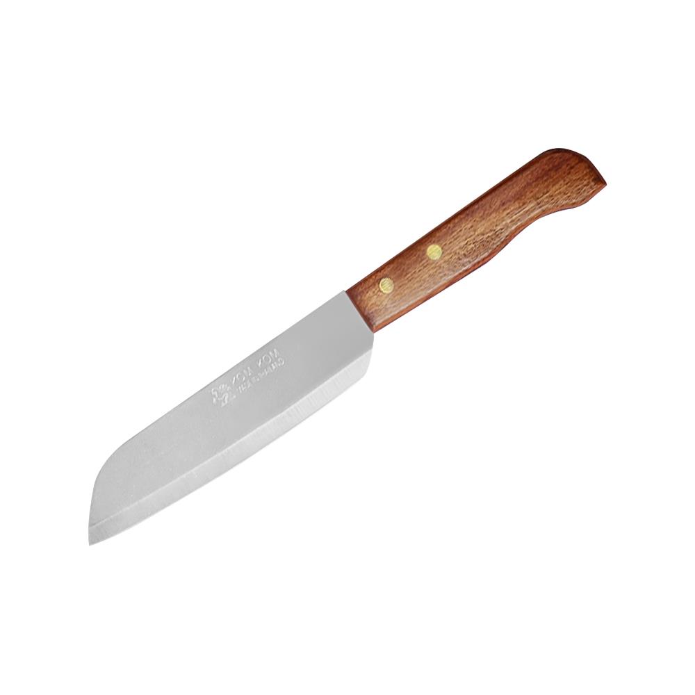 มีดหั่น KOM KOM ด้ามไม้ 7 นิ้ว