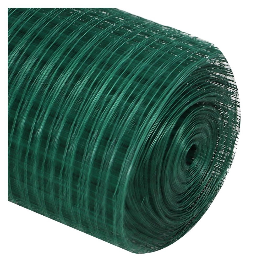 ตาข่ายสี่เหลี่ยมชุบ ตราลูกโลก 0.9X30เมตร