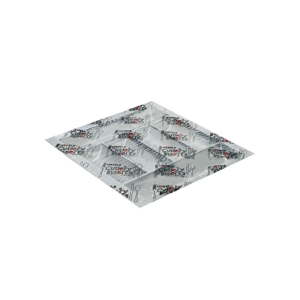 ถาดใส่ช้อนส้อม HAFELE 495.42.317 สีเทาเงิน