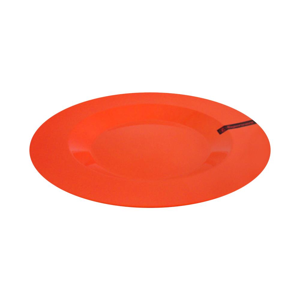 จานตื้นกลม 8.5 นิ้ว SUPERWARE สีส้ม