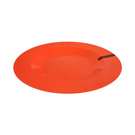 จานตื้นกลม 8.5 นิ้ว SUPERWARE สีส้ม_0