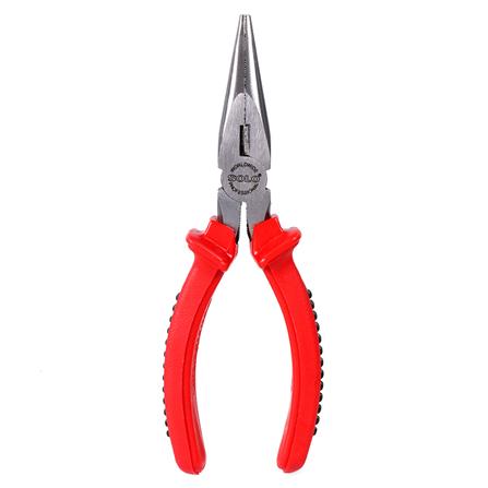 คีมปากแหลม SOLO 6 นิ้ว สีดำ-แดง_0