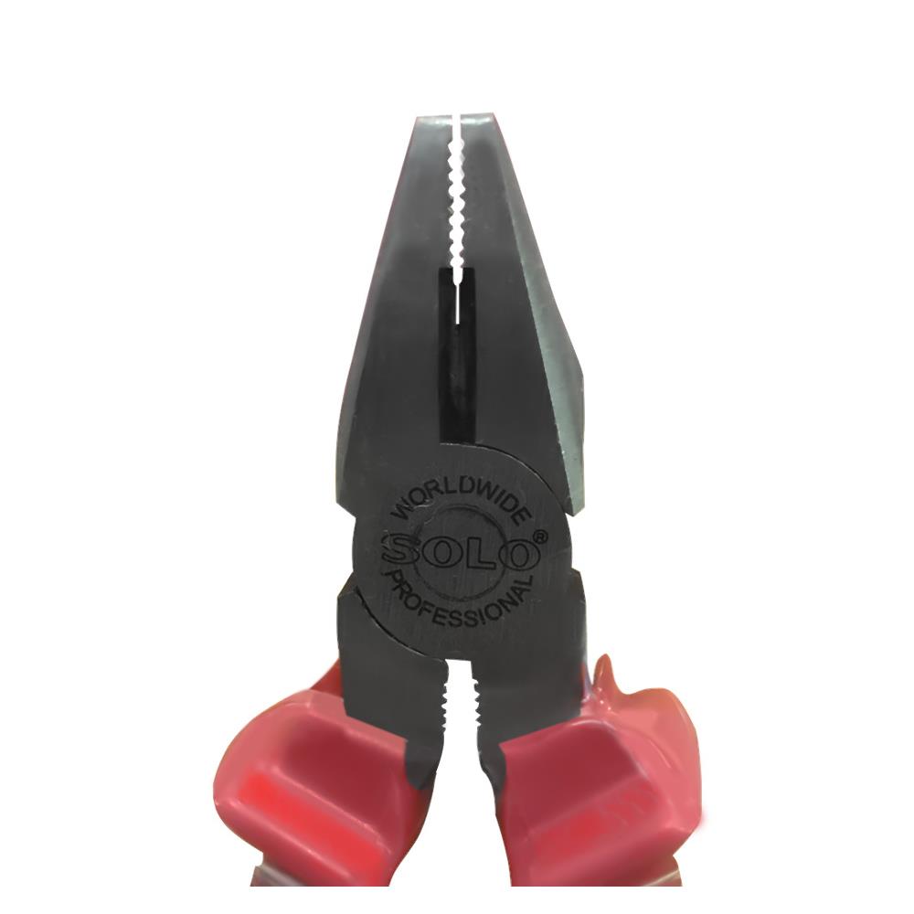 คีมปากจระเข้ SOLO NO.5116 6 นิ้ว สีแดง-ดำ