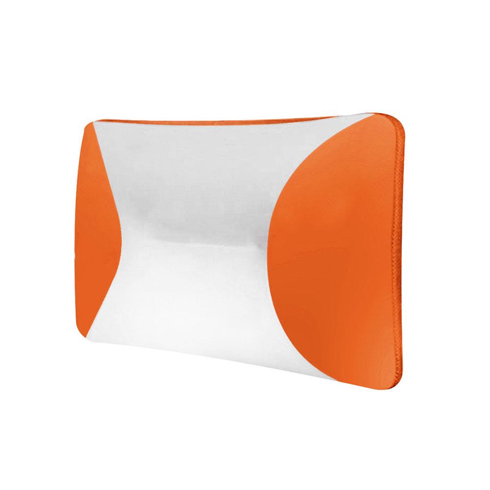 หมอนสุขภาพ เมมโมรี่โฟม PICASSO POSEPEDIC 14x22 สีส้ม