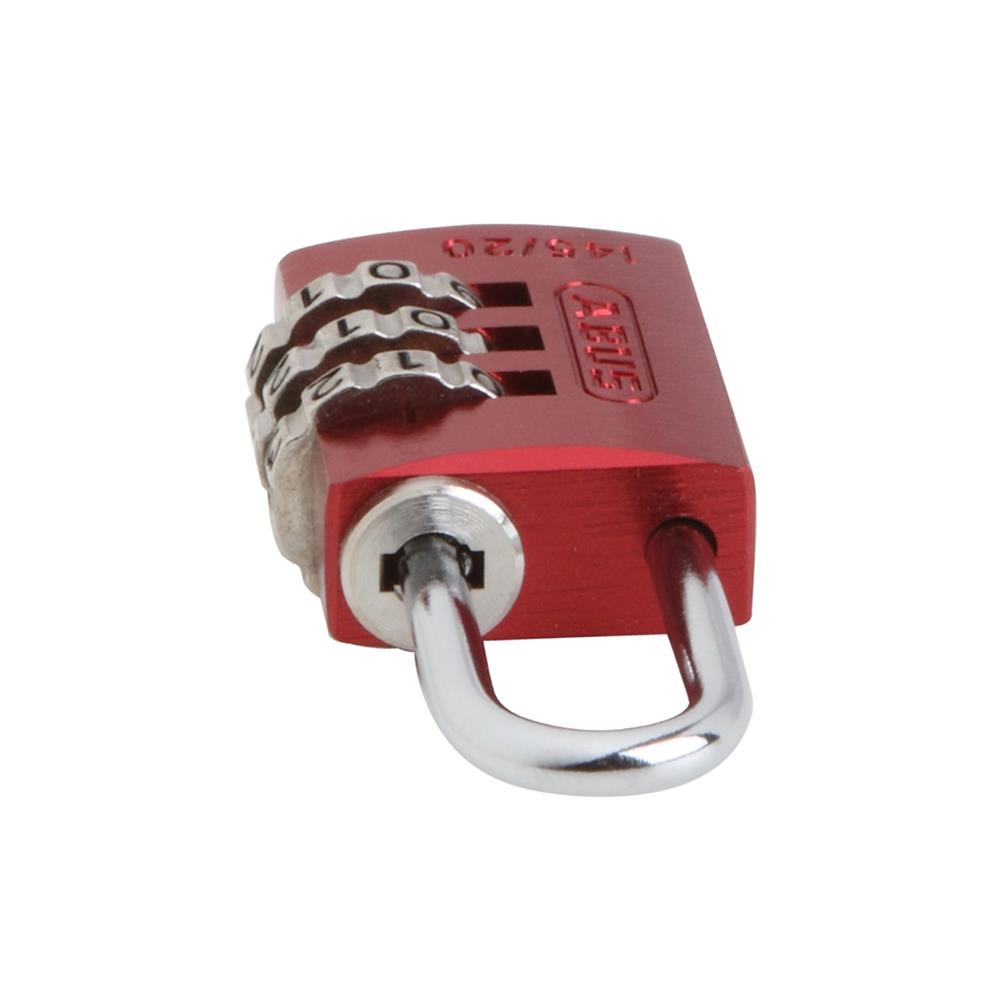 กุญแจรหัส&nbsp;ABUS HAFELE 482.01.855 20 มม. สีแดง
