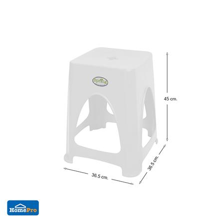 เก้าอี้ SPRING KEYBOARD สีขาว_5