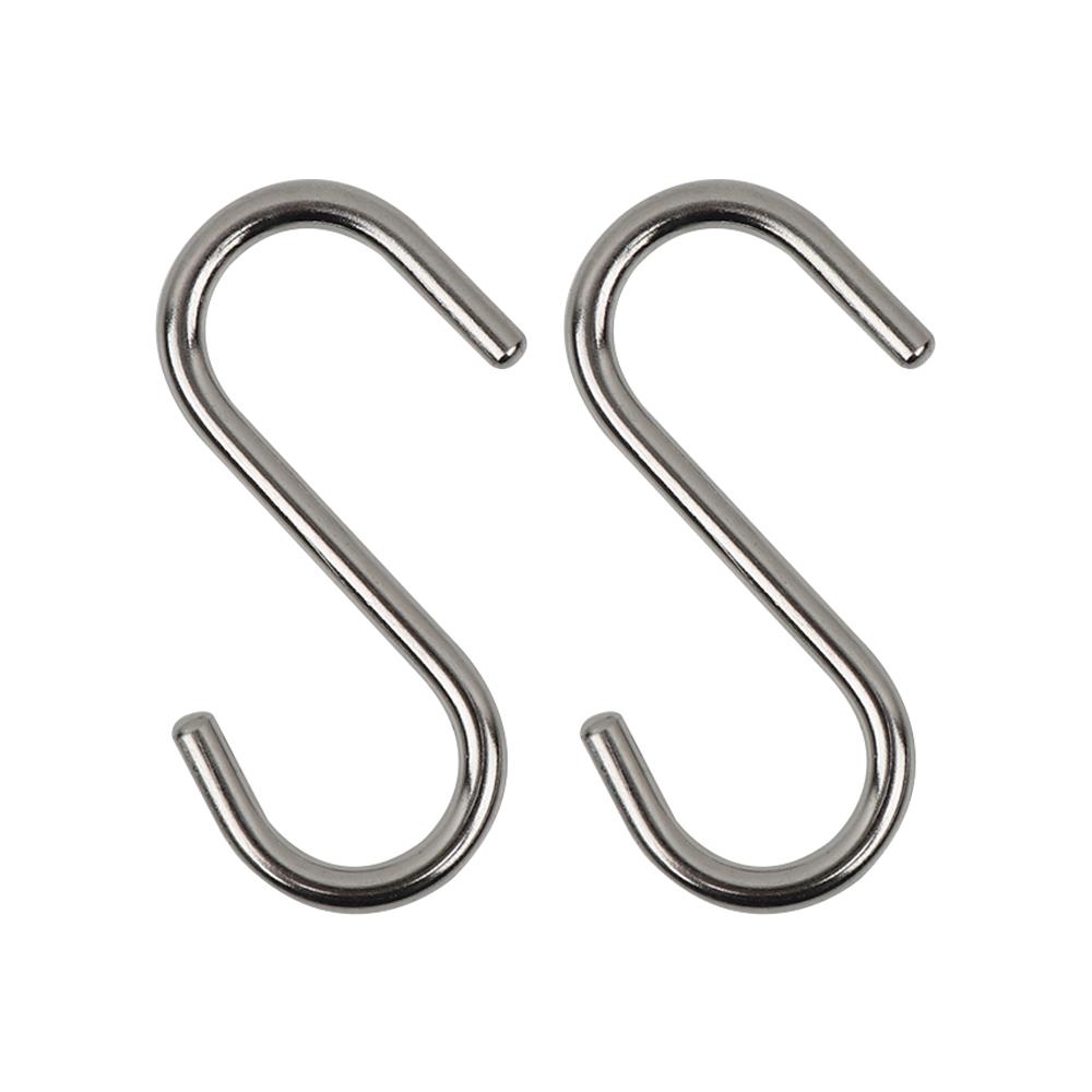 ตะขอตัวเอส SS304 คู่ PARNO 16 มม.