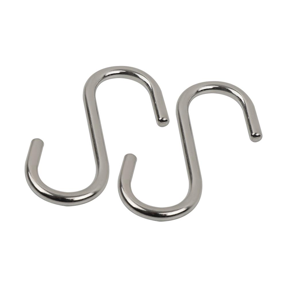 ตะขอตัวเอส SS304 คู่ PARNO 16 มม.