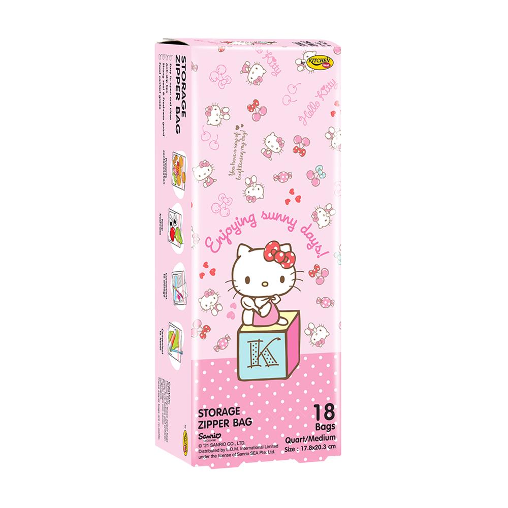 ถุงซิป KITCHEN NEAT ลายการ์ตูน 17.8x20.3 ซม. 18 ใบ