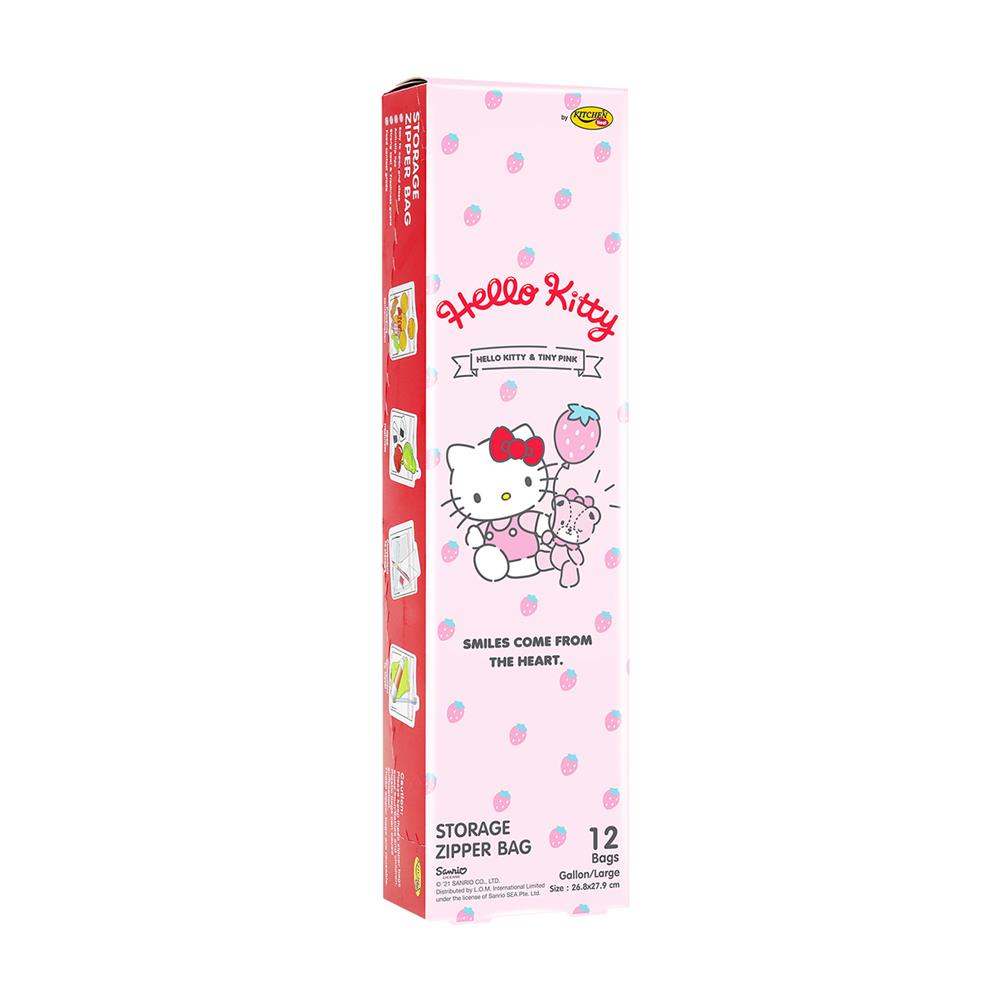 ถุงซิป KITCHEN NEAT ลายการ์ตูน 26.8x27.9 ซม. 12 ใบ