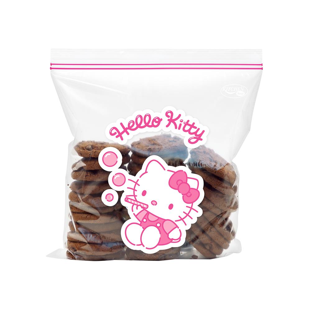 ถุงซิป KITCHEN NEAT ลายการ์ตูน 26.8x27.9 ซม. 12 ใบ