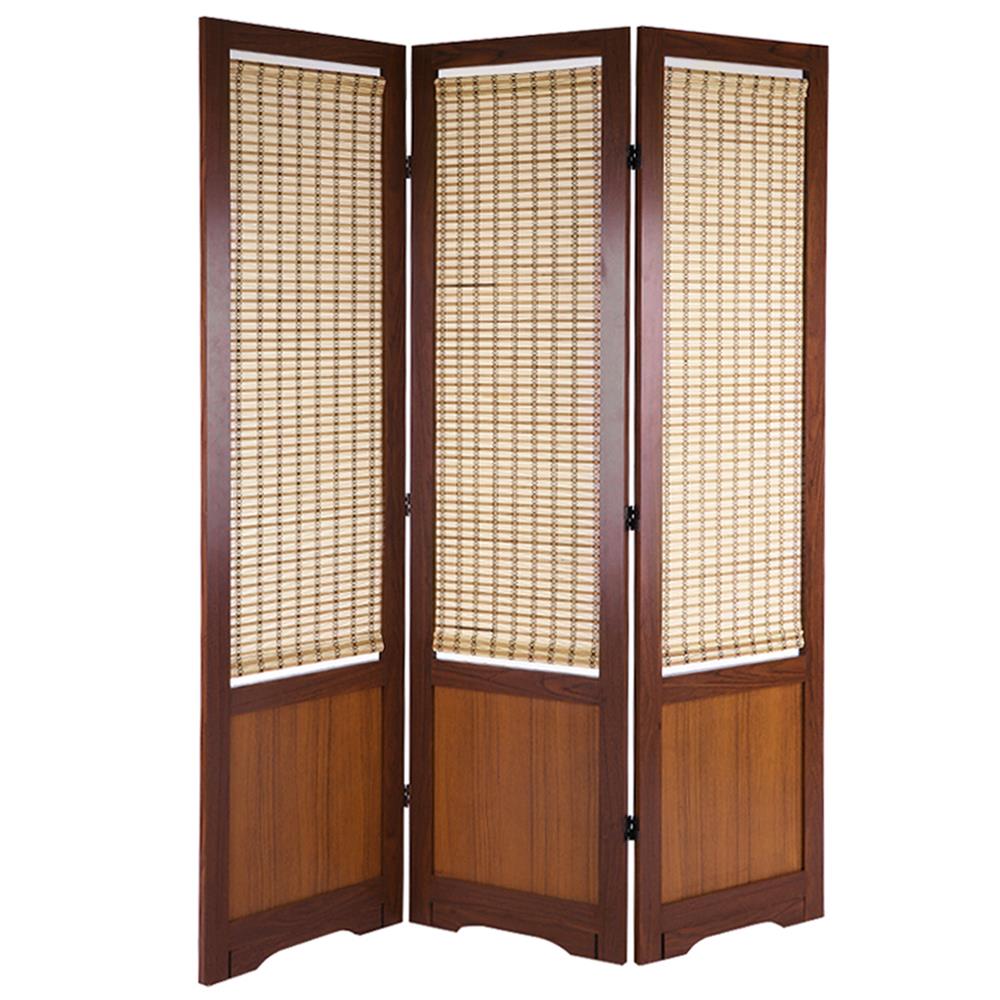 ฉากกั้น 3 บานพับ FASTTECT PMB 9317-17-106 สีโอ๊ค