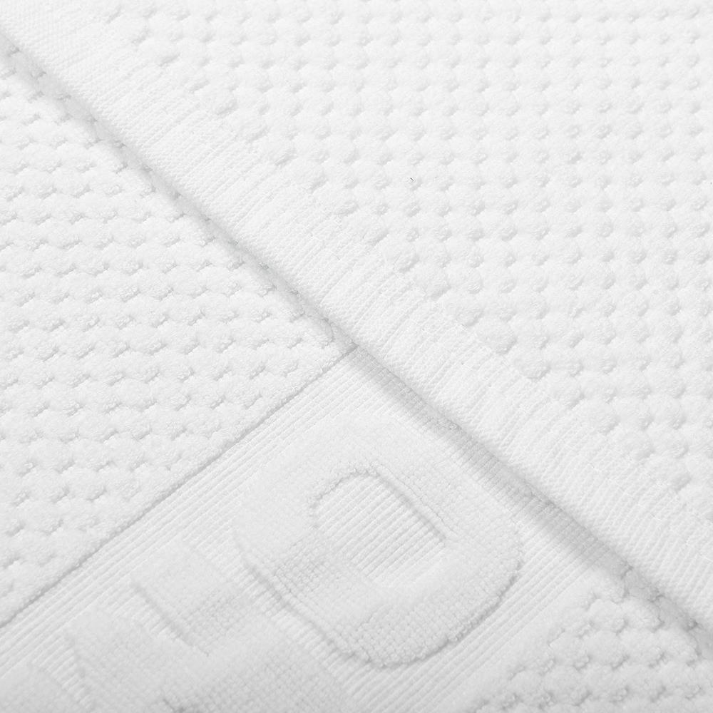 พรมขนหนู HOME LIVING STYLE WELCOME 17X28 นิ้ว สีขาว