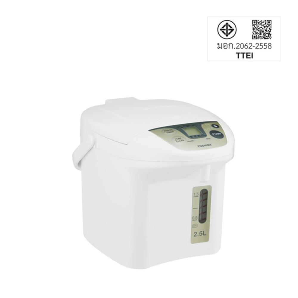 กระติกน้ำร้อน DIGITAL TOSHIBA PLK-25FL(WT) 2.5 ลิตร