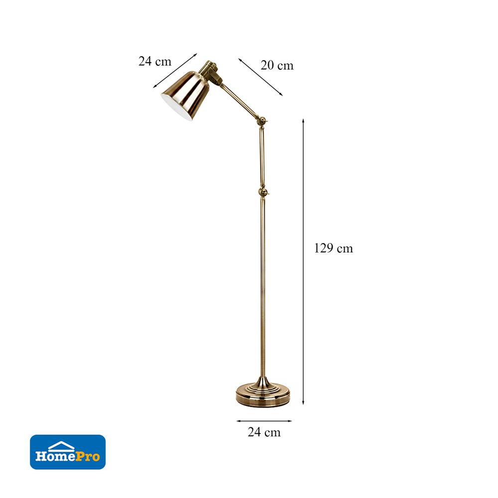 ไฟตั้งพื้น CARINI LS-AF130 สีบรอนซ์