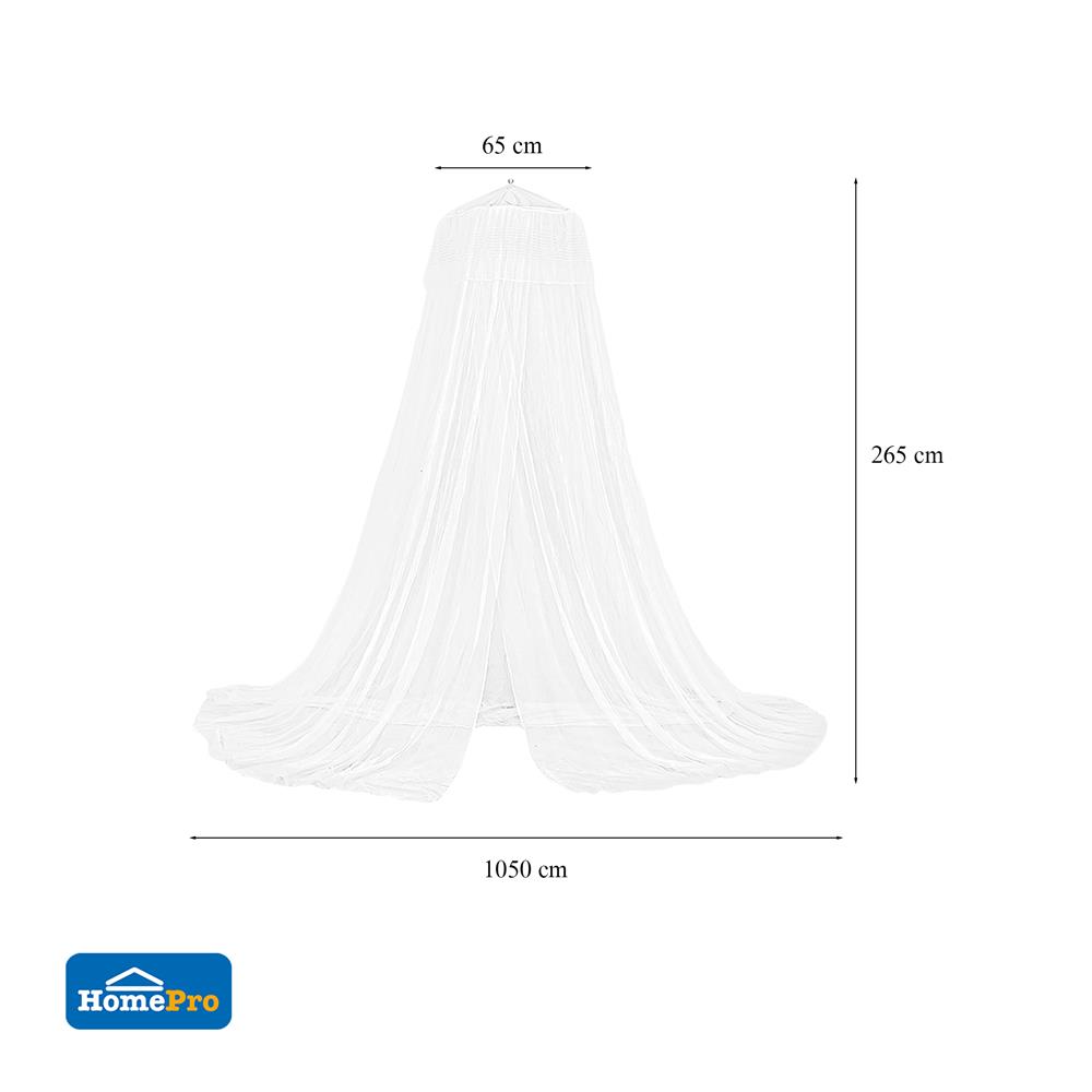 มุ้ง HOME LIVING STYLE LABELL สีขาว