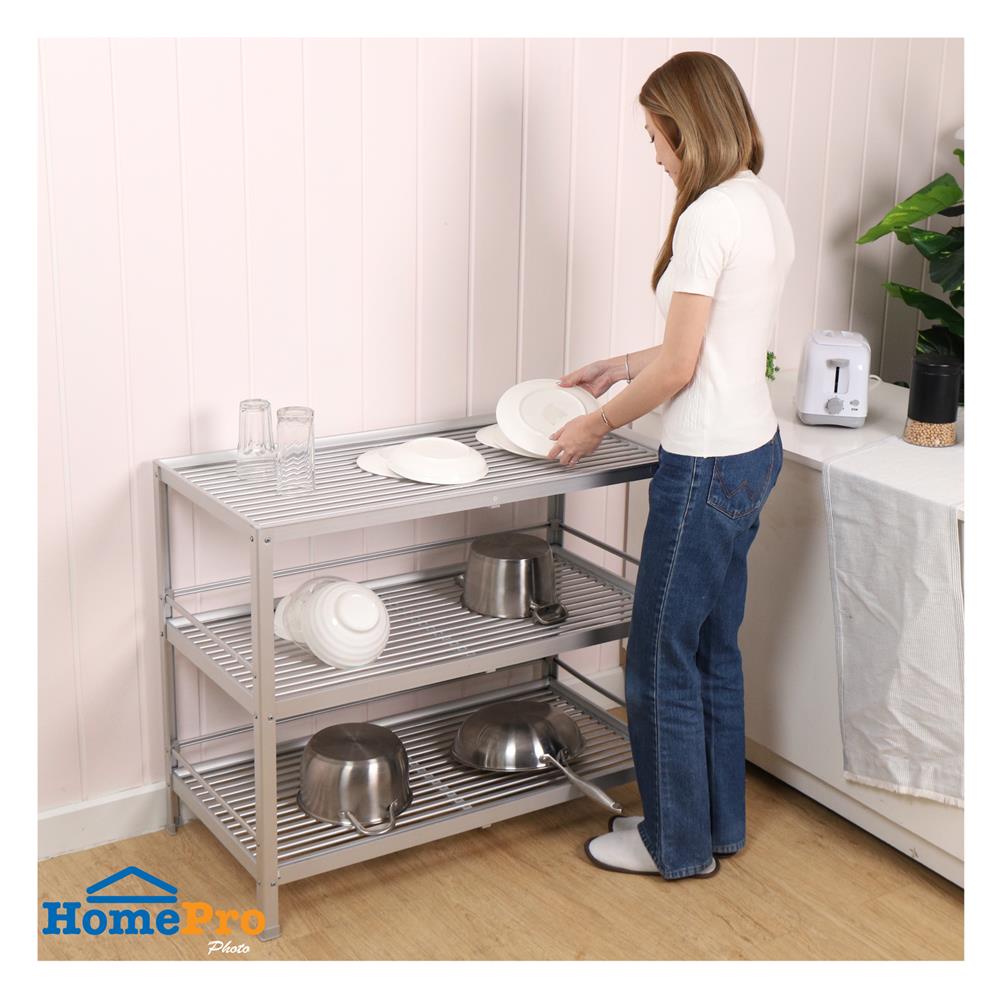 ชั้นคว่ำจาน L อะลูมิเนียม 3 ชั้นCA-03L EKONO