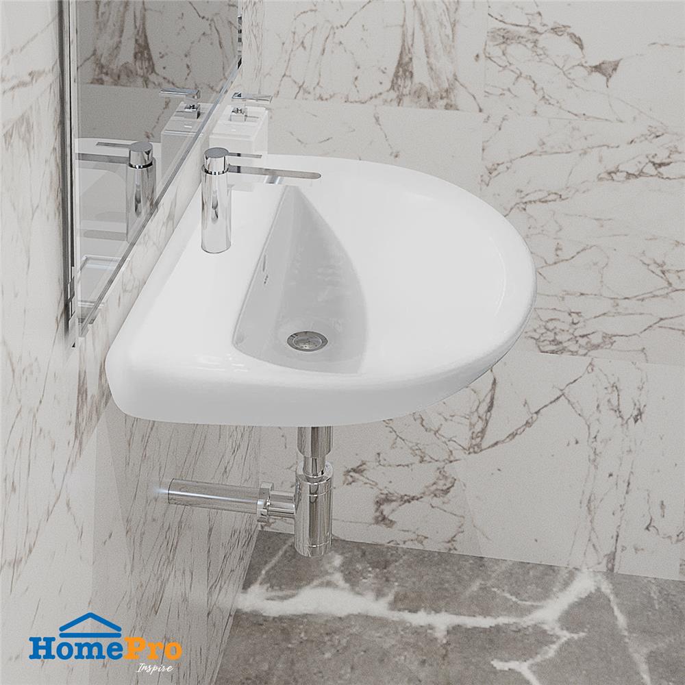 อ่างล้างหน้าแขวน MOYA 834A สีขาว