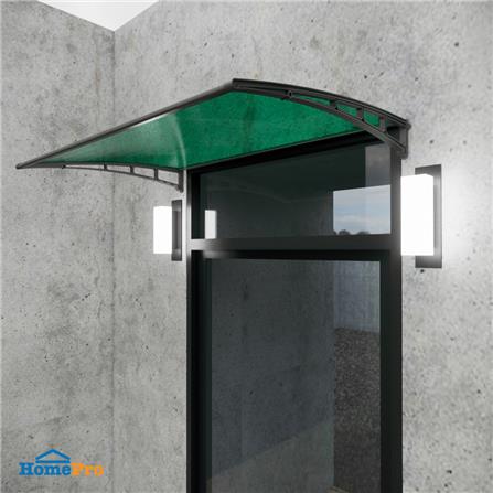 กันสาดโพลีคาร์บอเนต ผิวใส SUNSHIELD 60x100 ซม. สีเขียว_2