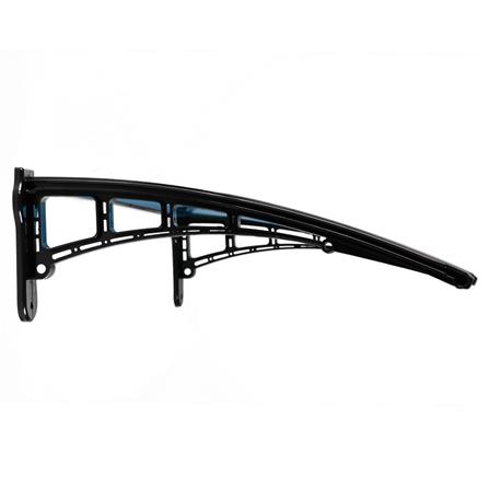 กันสาดโพลีคาร์บอเนต ผิวใส SUNSHIELD 60x100 ซม. สีน้ำเงิน_1