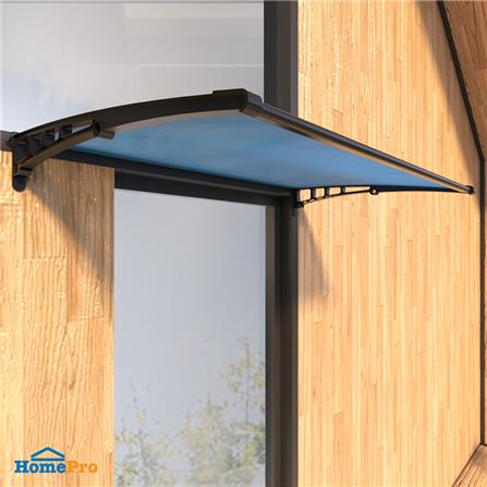 กันสาดโพลีคาร์บอเนต ผิวใส SUNSHIELD 60x100 ซม. สีน้ำเงิน_2