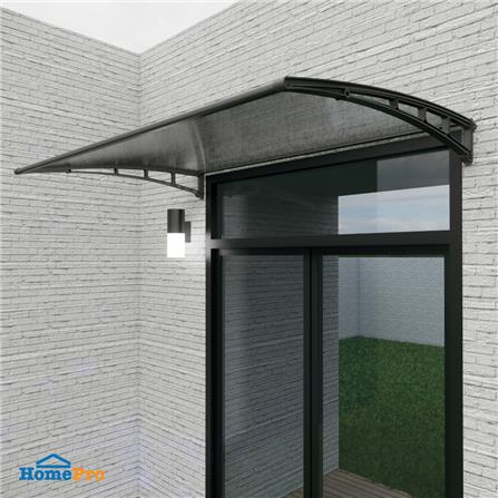 กันสาดโพลีคาร์บอเนต ผิวใส SUNSHIELD 100x150 ซม. สีใส_2