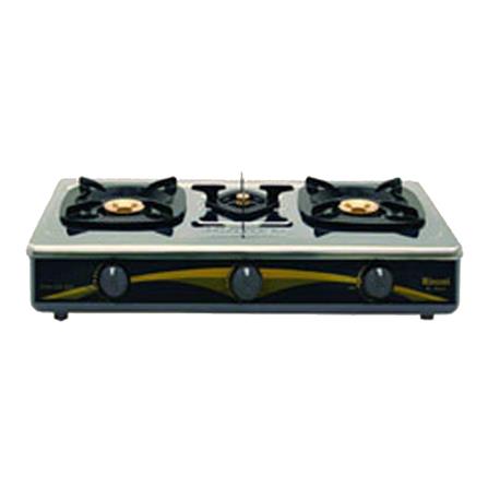 เตาแก๊สตั้งโต๊ะ 3 หัวแก๊ส RINNAI RI603E