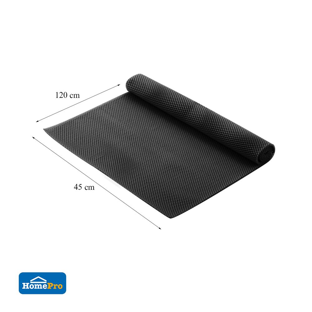 แผ่นอเนกประสงค์ PVC HOME LIVING STYLE 45X120 ซม. สีดำ