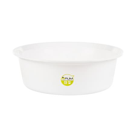 กะละมังซักล้างปากเท PLIM 48.5x48.5x16cm สีขาว