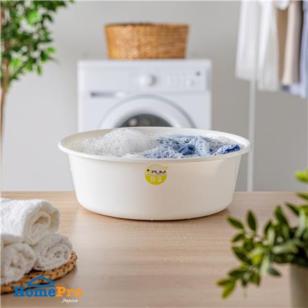 กะละมังซักล้างปากเท PLIM 48.5x48.5x16cm สีขาว_3