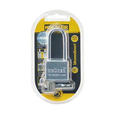 กุญแจลูกปืน KRUKER 680-8 40 มม. สีสเตนเลส_1