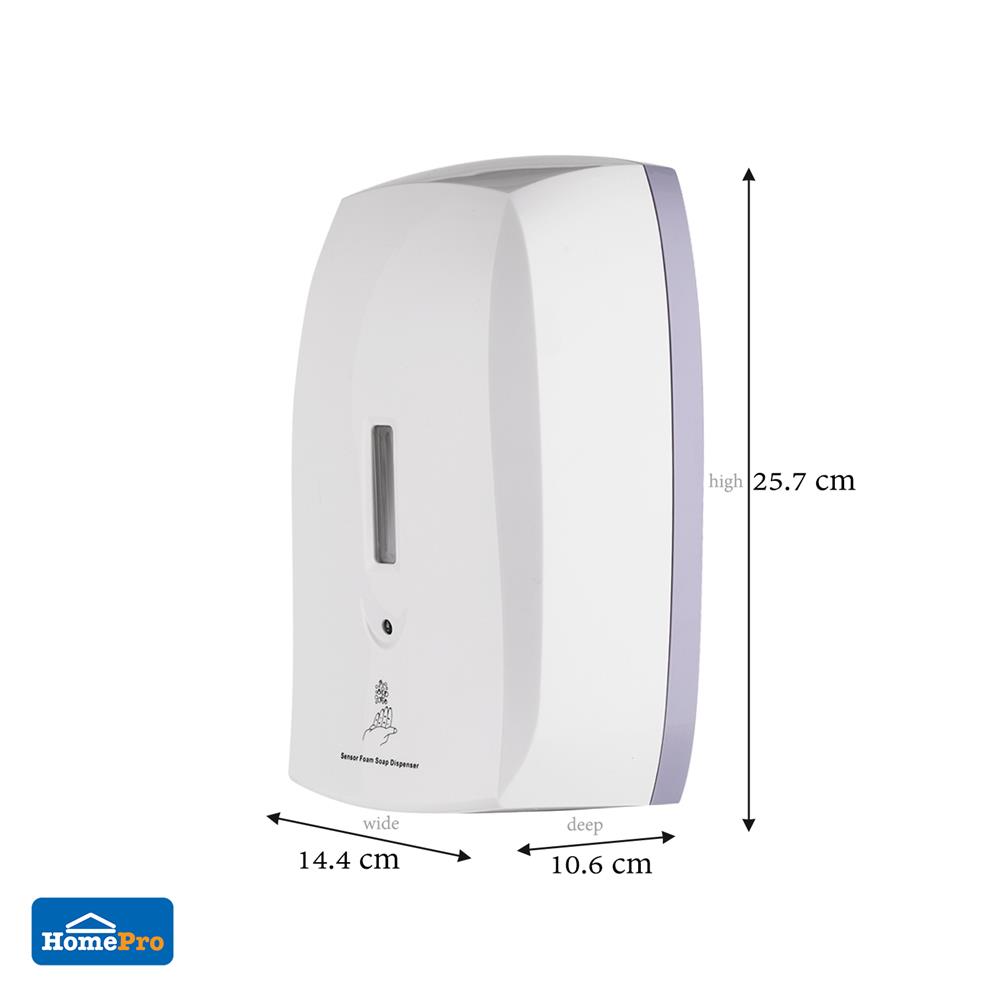 ที่กดสบู่โฟมอัตโนมัติ 1 ช่อง MOYA WF-075 สีขาว