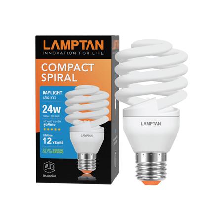 หลอดประหยัด LAMPTAN HALF SPIRAL MT 24 วัตต์ DAYLIGHT_2