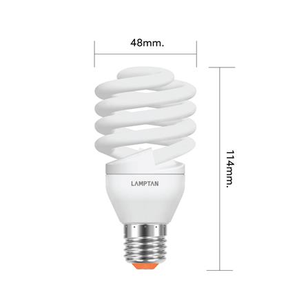 หลอดประหยัด LAMPTAN HALF SPIRAL MT 24 วัตต์ DAYLIGHT_4