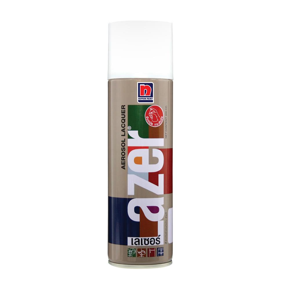 สีสเปรย์ NIPPON PAINT LAZER L200 สีขาว 400 ซีซี