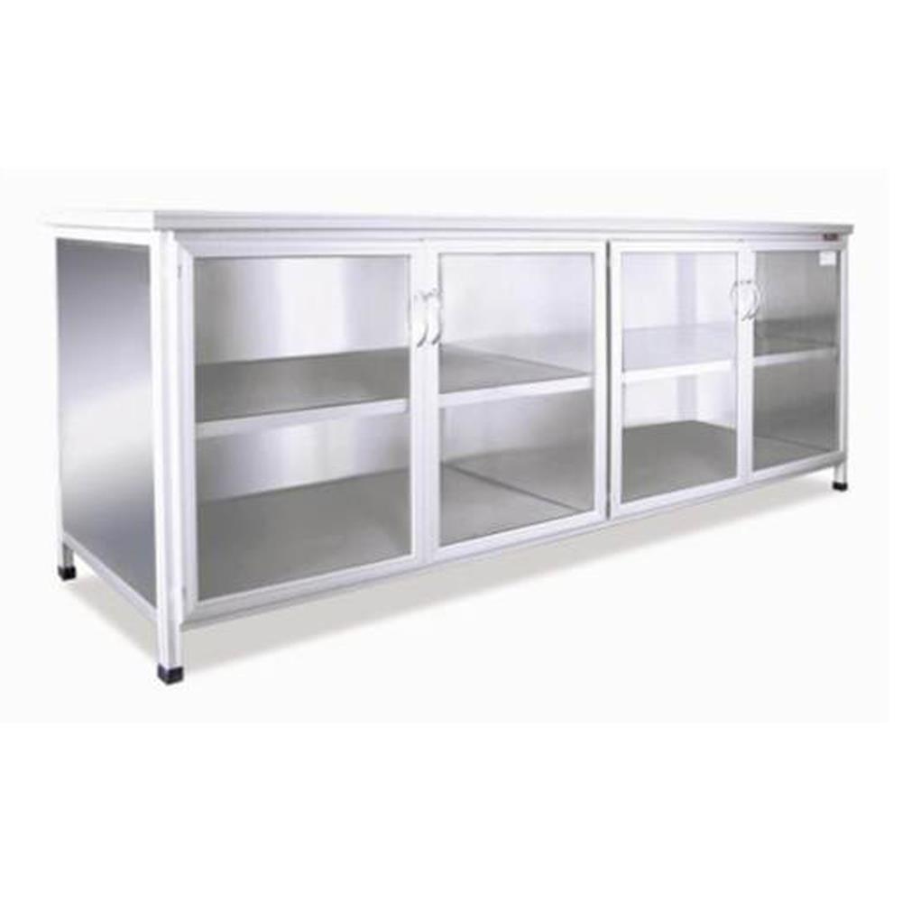 ตู้ตั้งพื้นอะลูมิเนียม SANKI SMC-200 สีเงิน