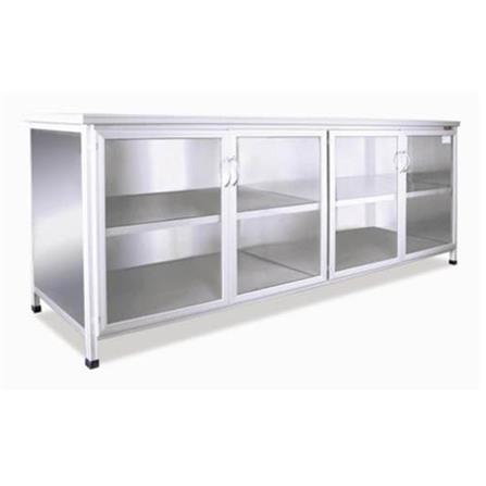 ตู้ตั้งพื้นอะลูมิเนียม SANKI SMC-200 สีเงิน