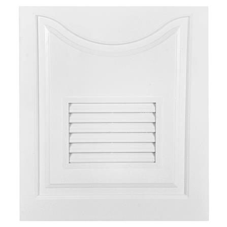 ประตูห้องน้ำ UPVC AZLE PZ2 70X200 ซม. สีขาว เจาะลูกบิด_2