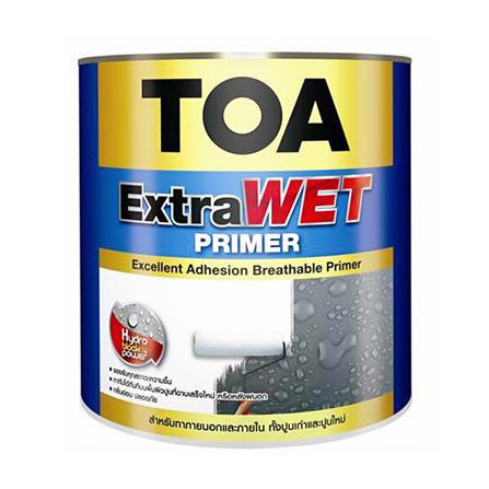 สีรองพื้นปูนใหม่ TOA EXTRAWET PRIMER ด้าน 5 แกลลอน_0