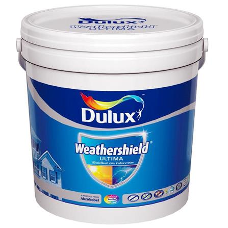 สีน้ำทาภายนอก DULUX WEATHERSHIELD ULTIMA BASE A เนียน 3 ลิตร_0