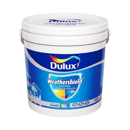 สีน้ำทาภายนอก DULUX WEATHERSHIELD ULTIMA BASE D เนียน 3 ลิตร_0