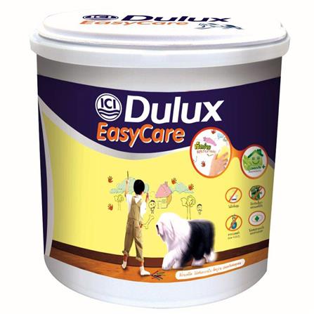 สีน้ำทาภายใน DULUX EASY CARE BASE D สีขาว กึ่งเงา 3 ลิตร