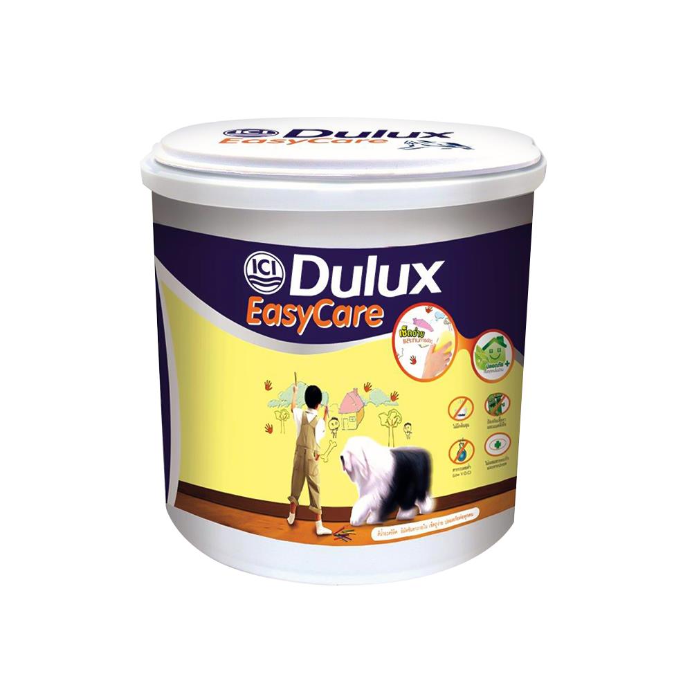 WATER-BASED INTERIOR PAINT DULUX EASYCARE BASE B WHITE MATT 3L