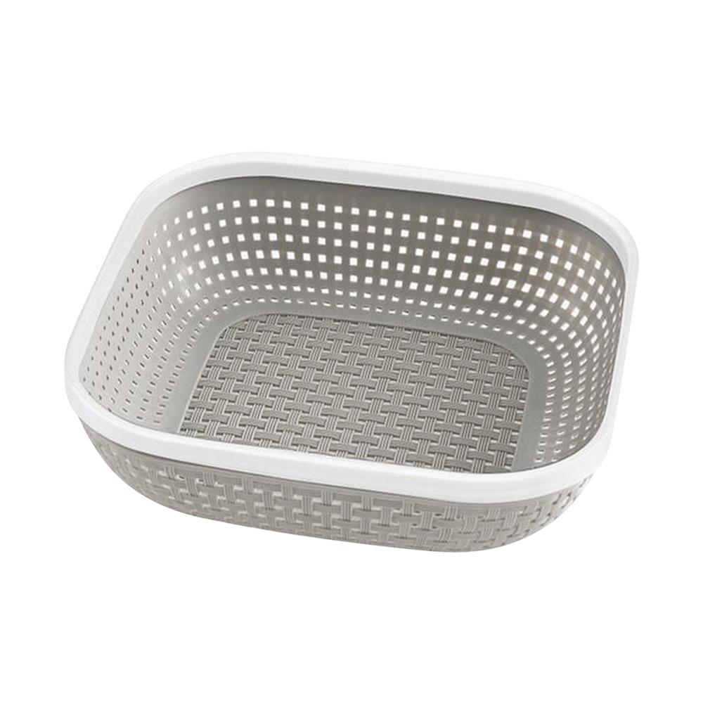 ตะกร้าใส่ของเหลี่ยม KECH HH-1085_GR สีเทา